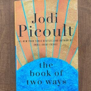 Jodi Picoult "The Book of Two Ways" - Blue & Gold Hardcover